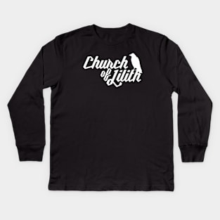 Church of Lilith Kids Long Sleeve T-Shirt